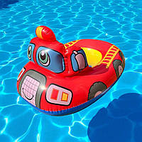 Дитяче коло для плавання Пожежна машина, надувний, 73см