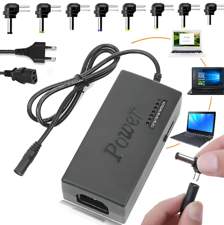 Адаптер універсальний для laptop 120W, фото 1