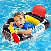 Дитяче коло для плавання Поліцейська машина, надувний, 73см