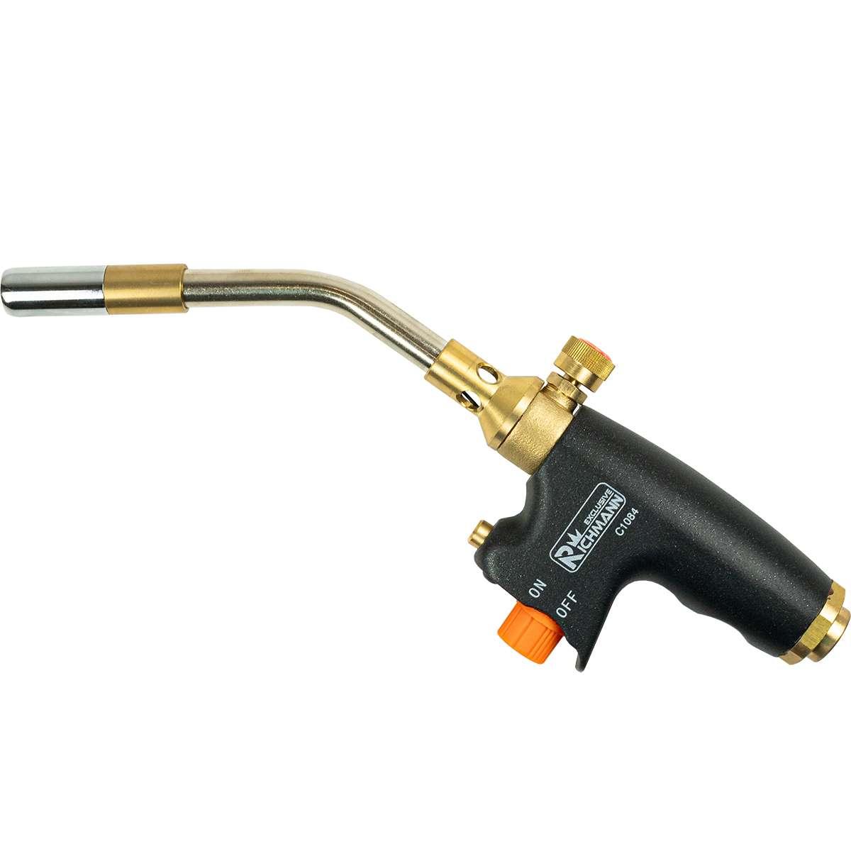 Газовий пальник TURBO 360° з п’єзозапалюванням, 4.5 кВт, 7/16 Richmann (C1084), фото 1