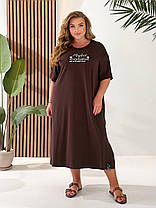 Сукня міді трикотаж, фото 2