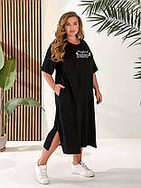 Сукня міді трикотаж, фото 4