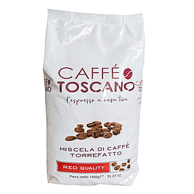 Кава Caffé Toscano RED QUALITY в зернах, 1000 г