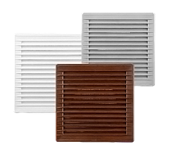 Решітка AirRoxy Вентиляційна решітка 170×170 з сіткою від комах