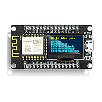 Плата розробника NodeMCU ESP8266 Wi-Fi модуль з дисплеєм OLED 0.96", CH-340 ESP-12E, Type-C