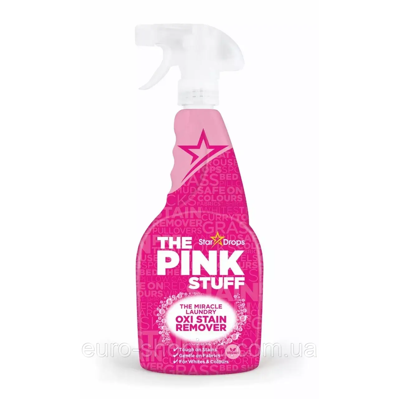 Плямовивідник The Pink Stuff Laundry Oxi Stain Remover 500ml, фото 1