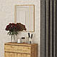 Настінне дзеркало 60х70 см прямокутне в передпокій коридор Нео Мебель Стар, фото 7