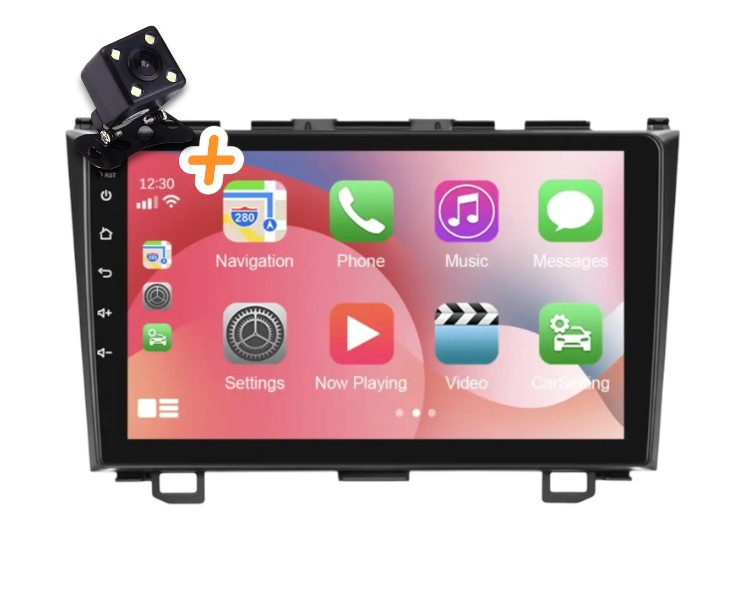 Магнітола для Honda CRV 2007-2011 (4/64 ГБ) на Android | QLED-екран, GPS, Bluetooth та 4G, фото 1