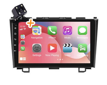 Магнітола для Honda CRV 2007-2011 (4/64 ГБ) на Android | QLED-екран, GPS, Bluetooth та 4G