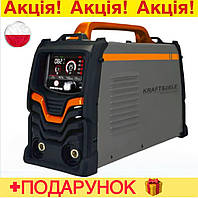 Потужний зварювальний інвертор для будівництва Kraft&Dele KD3420 Зварювання інверторна для дому дачі та гаража Польща