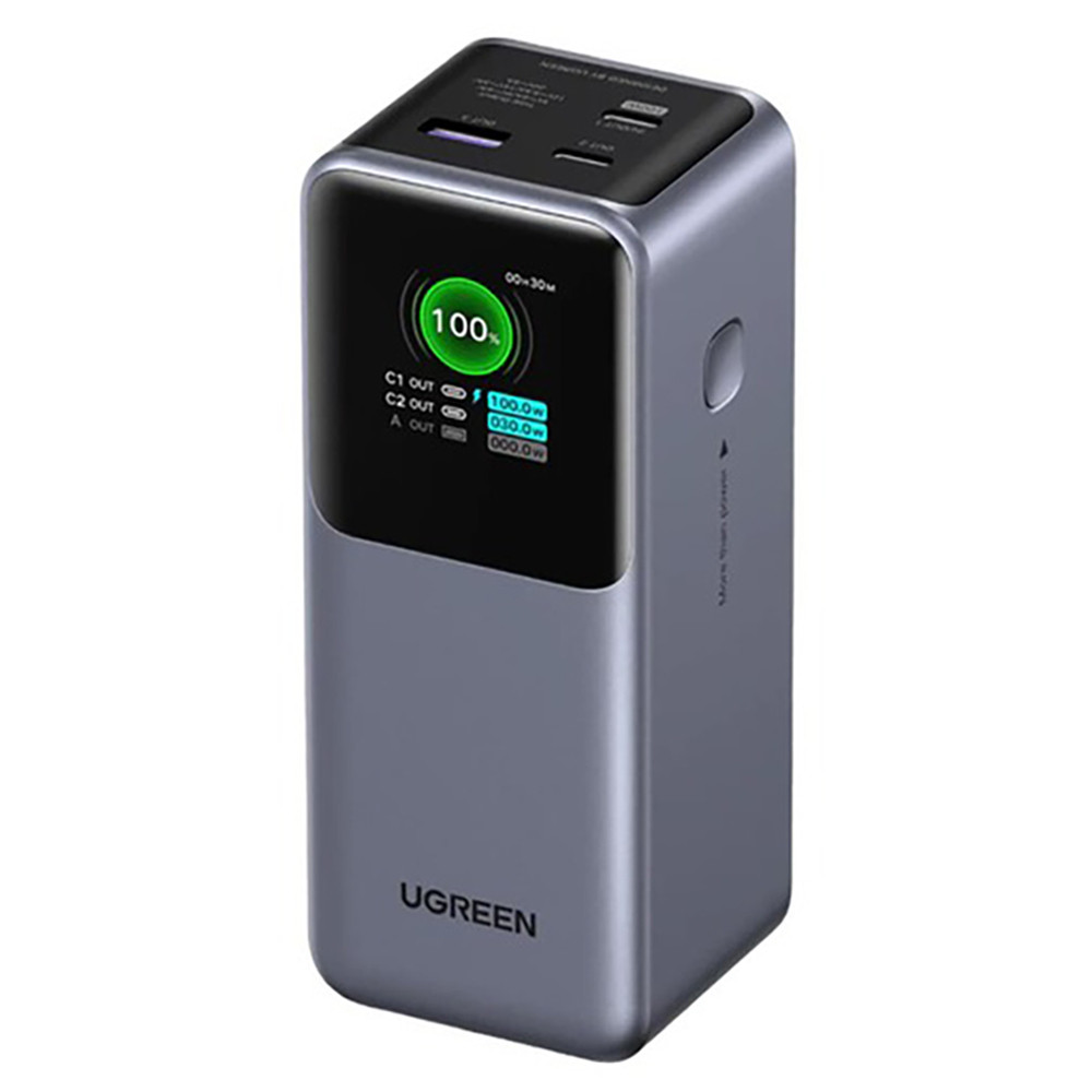 Зовнішній акумулятор UGREEN PB721 20000mAh Quick Charging 130W, фото 1
