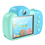 Камера для дітей DV201 Dual lens children camera Blue, фото 2