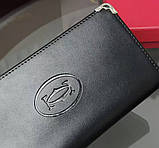 Чоловічий брендовий вертикальний гаманець Cartier (1020), фото 8