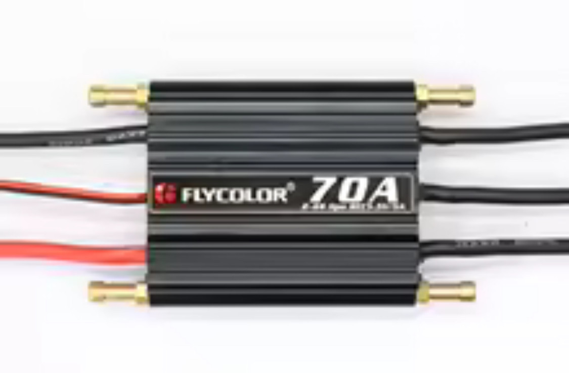 Регулятор швидкості Flycolor 70A з водяним охолодженням, фото 1