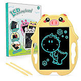 Графічний планшет Kids Pad 9" Color Piggy Yellow, фото 2