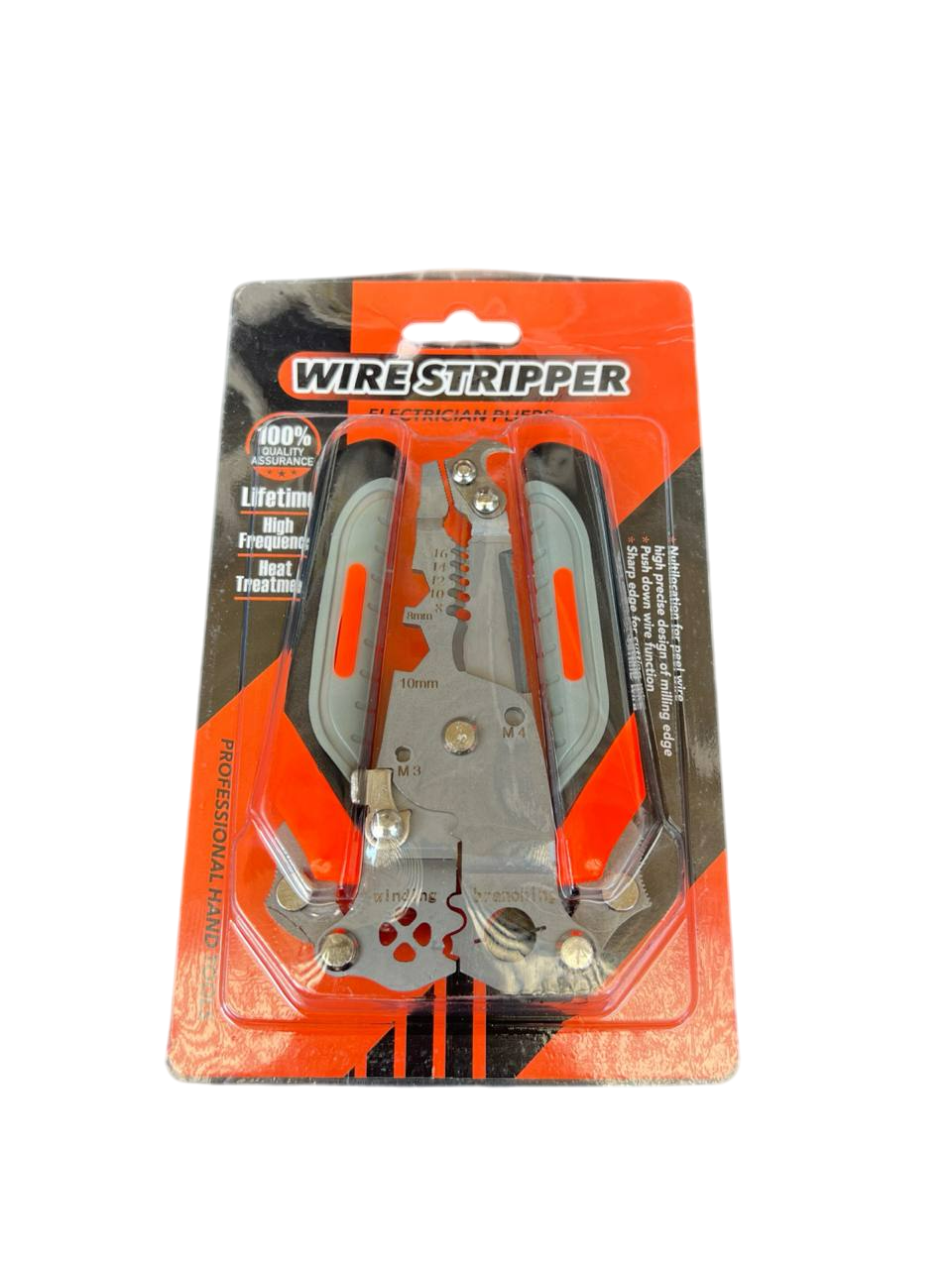 Багатофункціональні кліщі для зняття ізоляції, обрізання дротів і обтискання клем VEN-1103 (90)