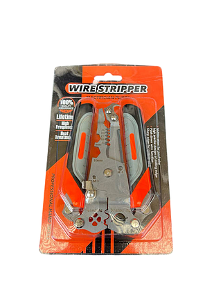 Багатофункціональні кліщі для зняття ізоляції, обрізання дротів і обтискання клем VEN-1103 (90), фото 1