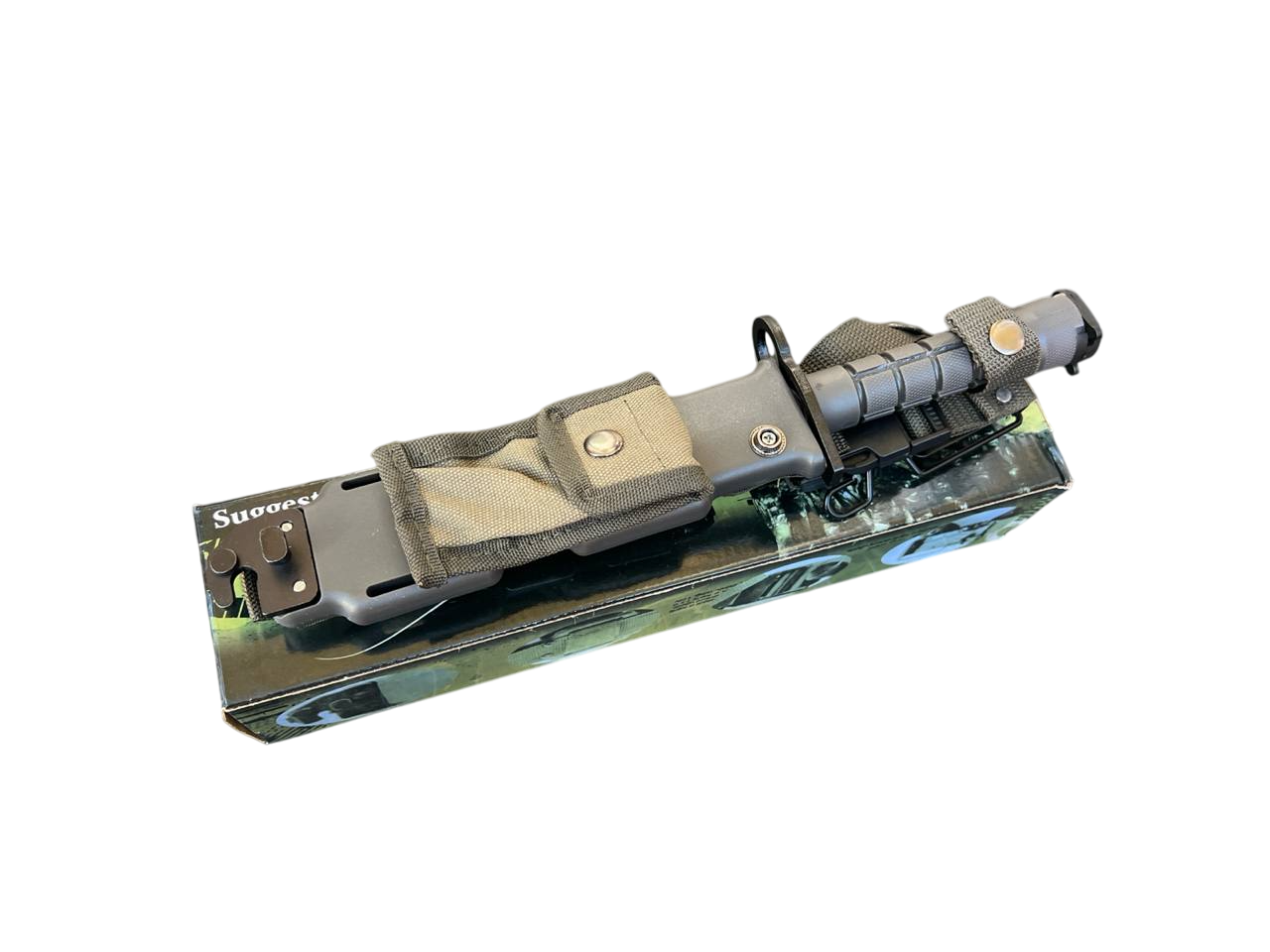 Армійський тактичний ніж з чохлом (60)