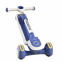 Дитячий триколісний самокат SCOOTER з LED-підсвіткою (8), фото 3