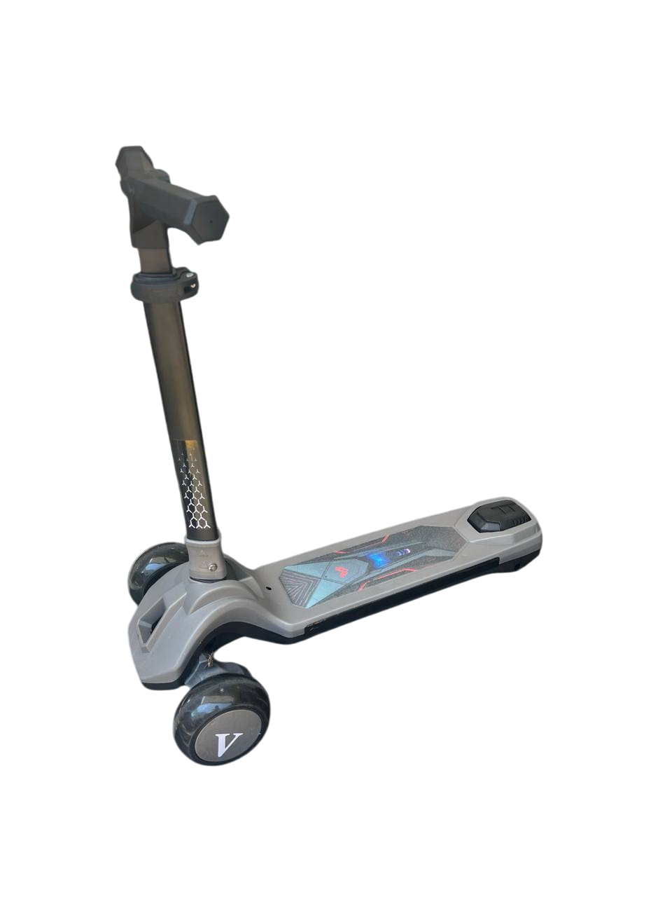 Дитячий триколісний самокат з LED-підсвіткою (4)