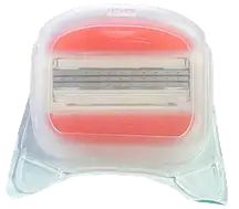 Змінна касета Gillette Venus Comfortglide з подушечками, на 3 леза (1шт.) біла/червона