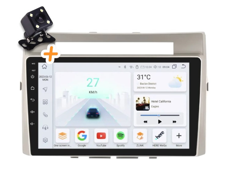 Магнітола Toyota Corolla Verso 2004-2009 на Android 4+64Гб 4G, фото 1