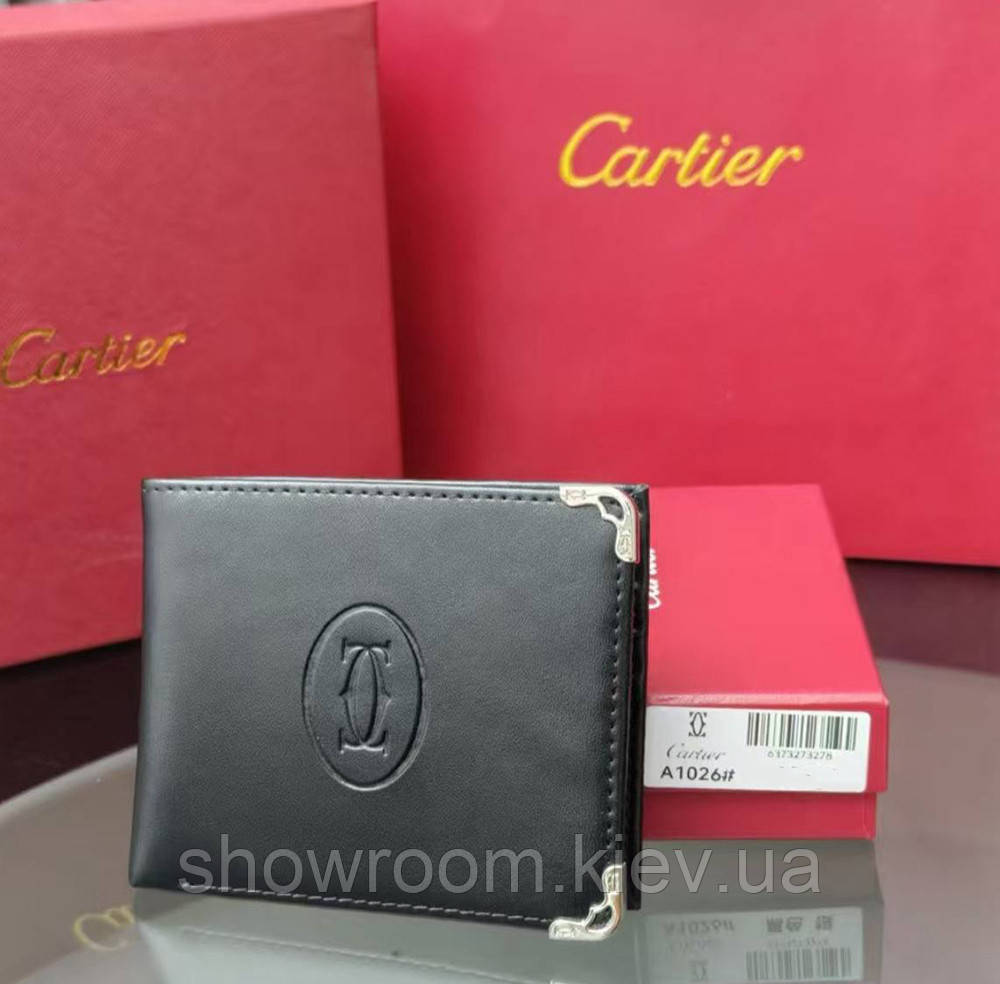 Чоловіче брендове портмоне Cartier (1026), фото 1