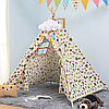 Дитячий намет вігвам 90x80x80 см із лісовим принтом KRO-110 Forest, фото 6