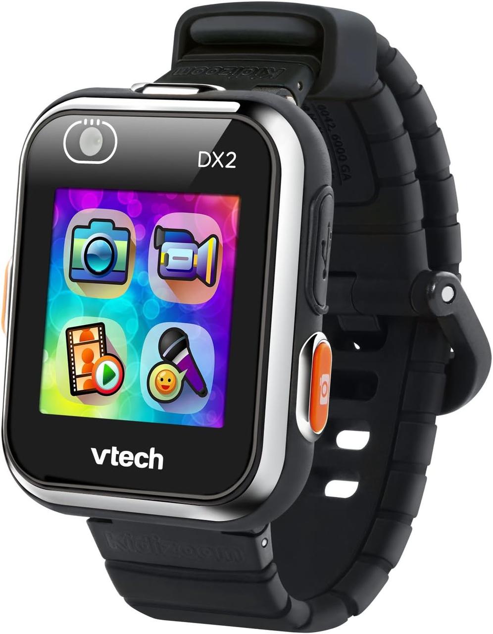 Дитячий смарт-годинник VTech KidiZoom Smartwatch DX2 Black, фото 1