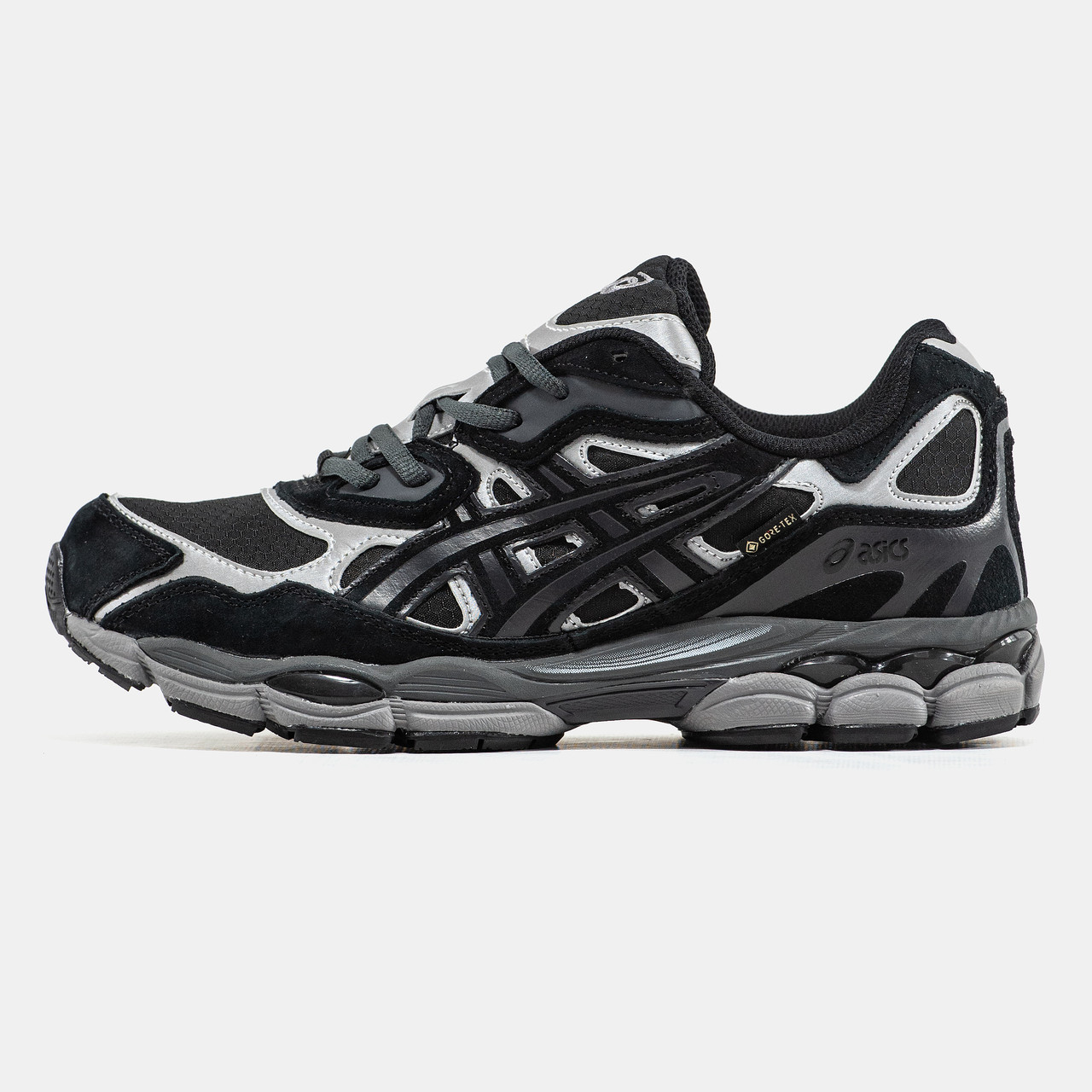 Чоловічі кросівки Asics Gel-NYC Gore-Tex Black Grey | Динамічний стиль для активних