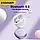 Навушники ESSAGER (color box) Shining TWS Bluetooth earphones Білий, фото 2