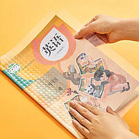 Вологонепроникні самоклейкі обкладинки для зошитів і книг AdersWrap, 7 обкладинок, 10 наклейок