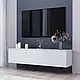 Навісна тумба під телевізор фасади МДФ Саванна ТВ К-507, фото 4