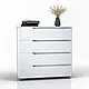 Комод для спальні Бостон K-40, сучасний дизайн  (100 см × 99см × 40 см) , зручні шухляди з доводчиками, фото 3