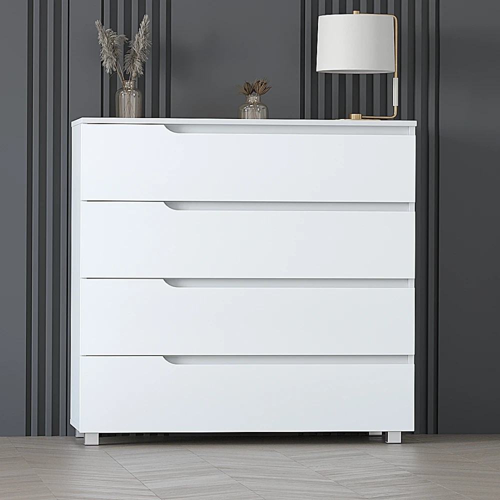 Комод для спальні Бостон K-40, сучасний дизайн  (100 см × 99см × 40 см) , зручні шухляди з доводчиками, фото 1