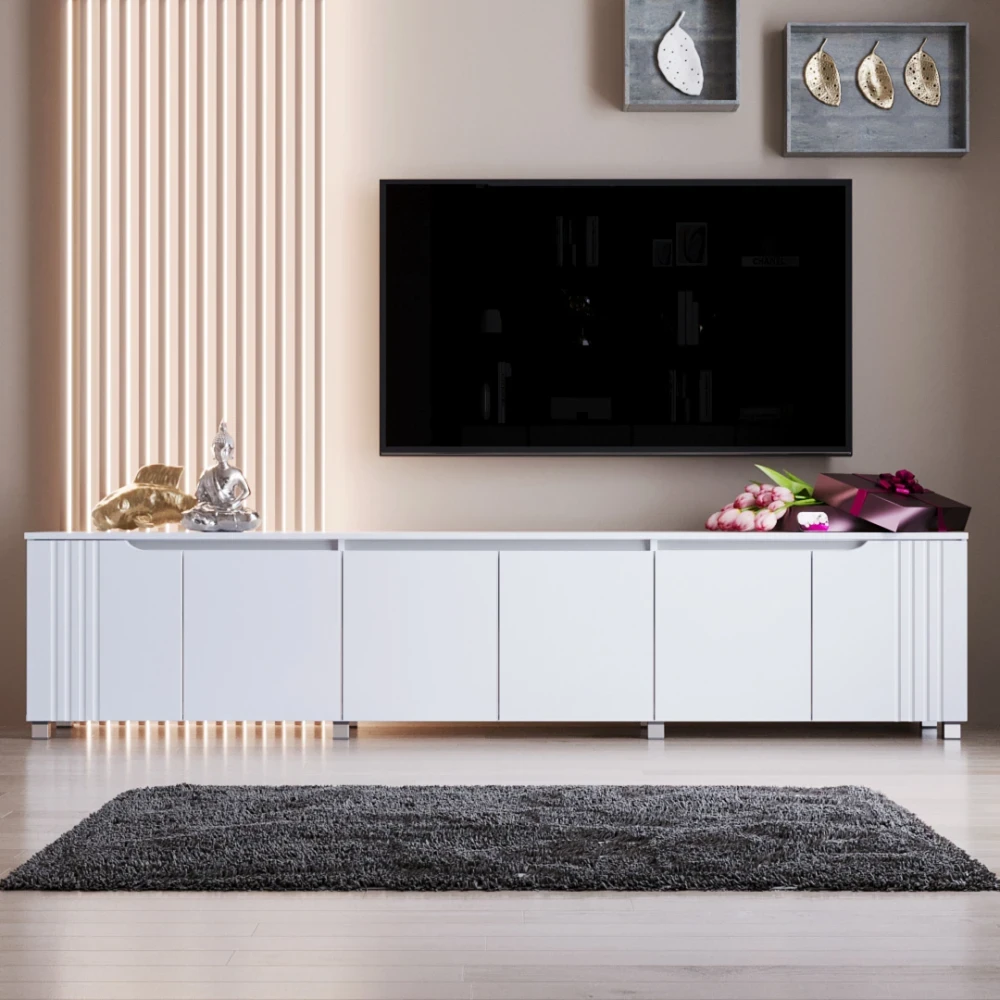 Велика тумба для вітальні 240 см під ТВ Портленд К-236, фото 1