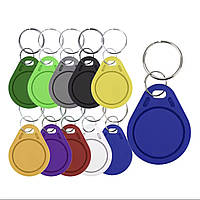 Ключі доступу UID 13,56 МГц RFID Mif 1K S50 NFC (Перезаписуються) - 10 шт