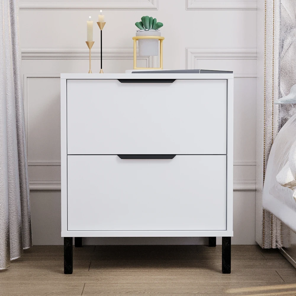 Тумба приліжкова в сучасному стилі лофт з ящиками Жані JN-011, фото 1