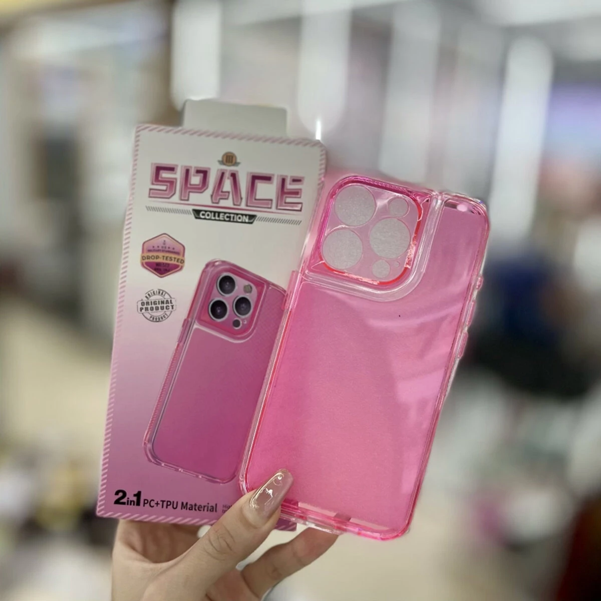 Чохол для смартфона Space III for Xiaomi Червонийmi Note 13 Pro 4G/Poco M6 Pro 4G Rose Червоний