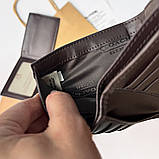 Чоловіче брендове портмоне з картхолдером Coach (1381) brown, фото 3