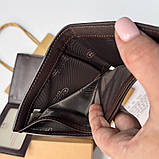 Чоловіче брендове портмоне з картхолдером Coach (1381) brown, фото 2