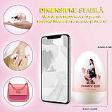 Яйце мастурбатор Funny Egg рот, фото 4