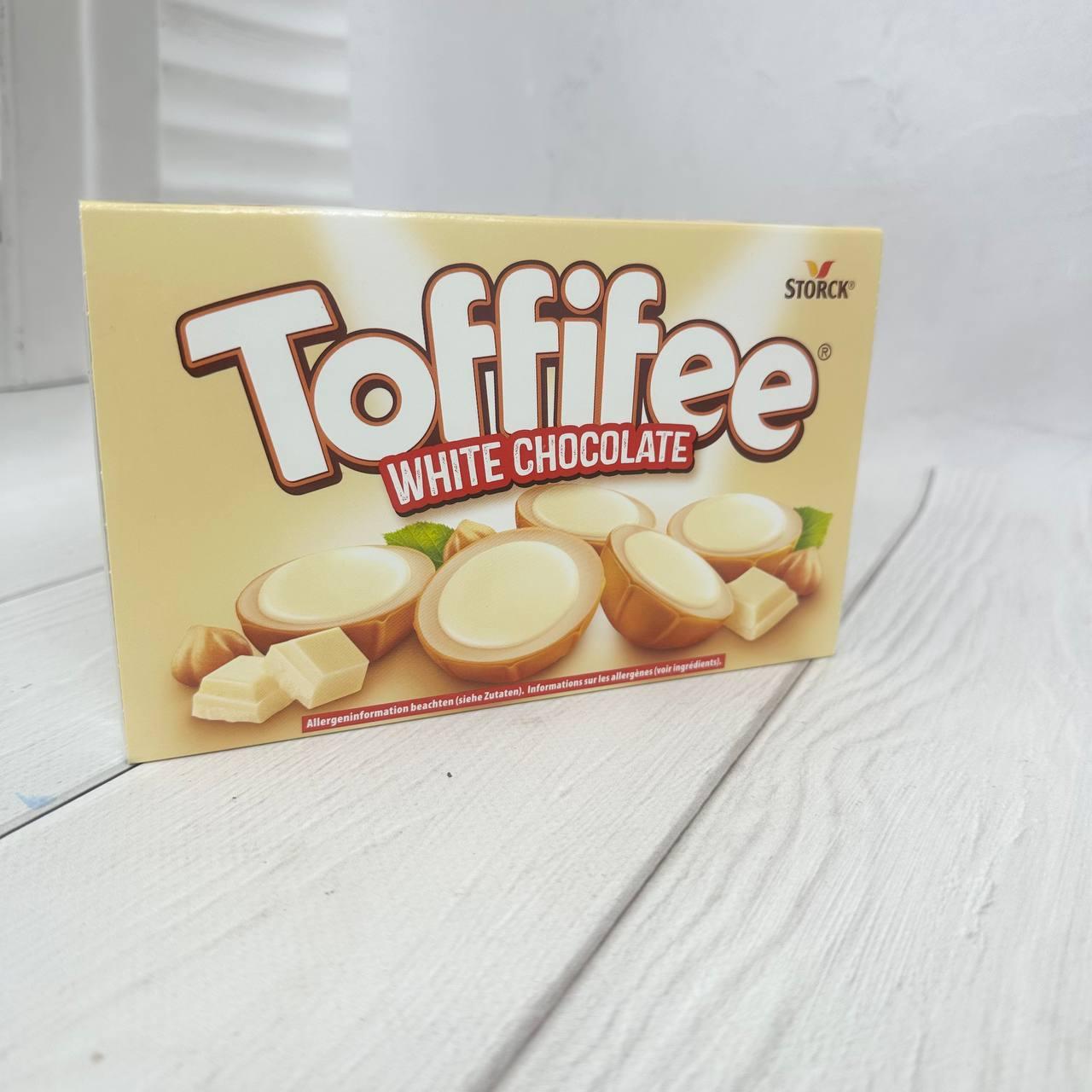 Цукерки Toffifee Білий шоколад 125 г