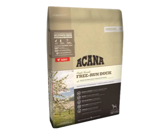Сухой Корм для собак з чутливим травленням Acana Free-Run Duck 11.4 kg, фото 1