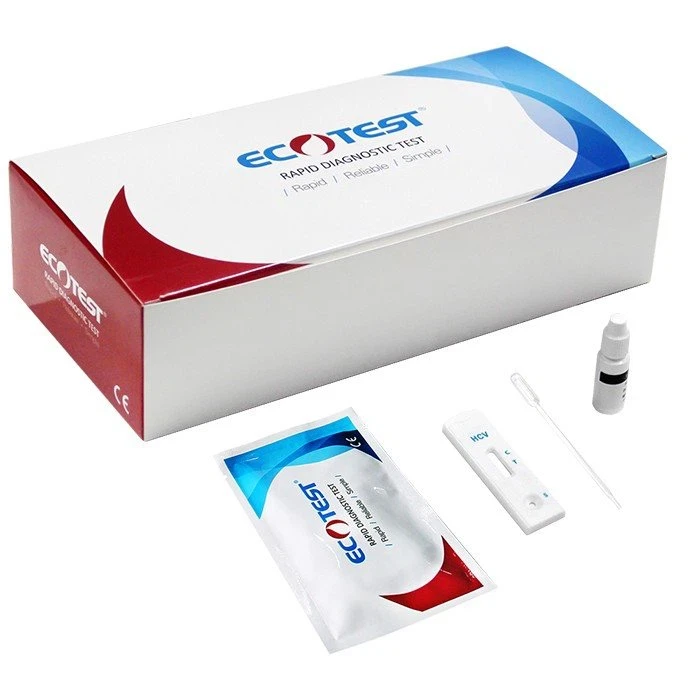 Тест для виявлення гепатиту С (HCV) Ecotest HCV-W23, фото 1