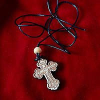 Хрестик на шнурку 3,5×2,2 см