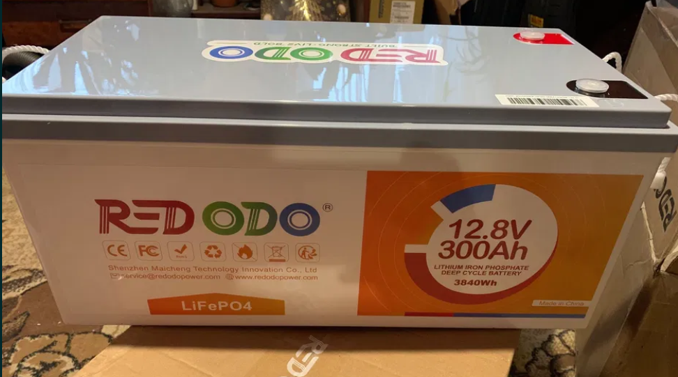 Акумуляторна батарея LiFePO4 Redodo 12.8V 300Ah, 3840Wh, BMS 200A, 522×240×218 мм Запитати в ChatGPT, фото 1
