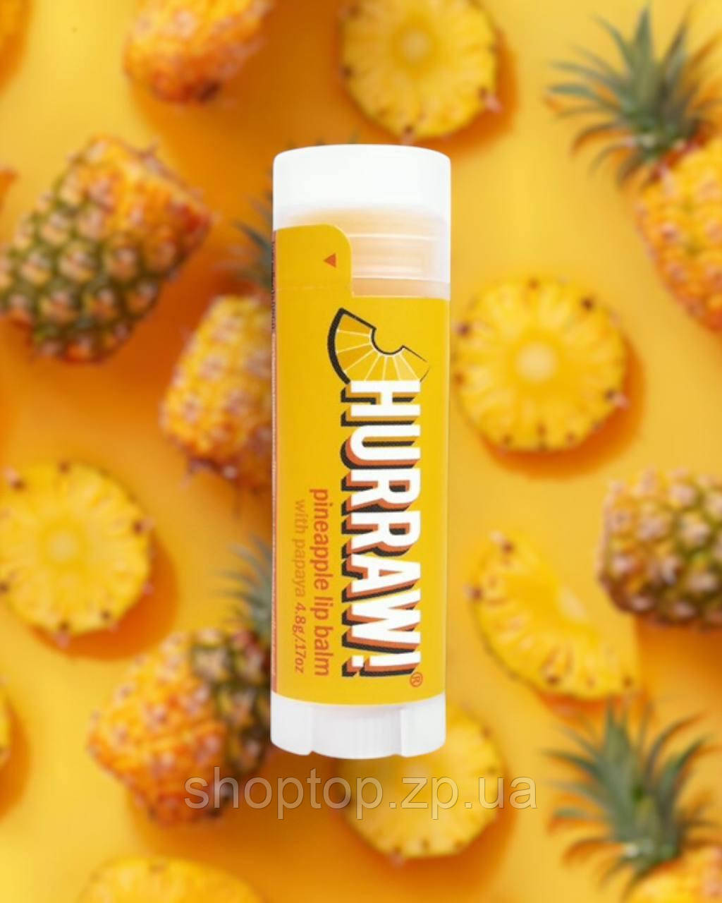 Бальзам для губ Hurraw! Pineapple Lip Balm, фото 1