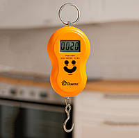 Електронний кантер Domotec MS-601 Помаранчевий, ваги портативні з гачком, кантерні ваги