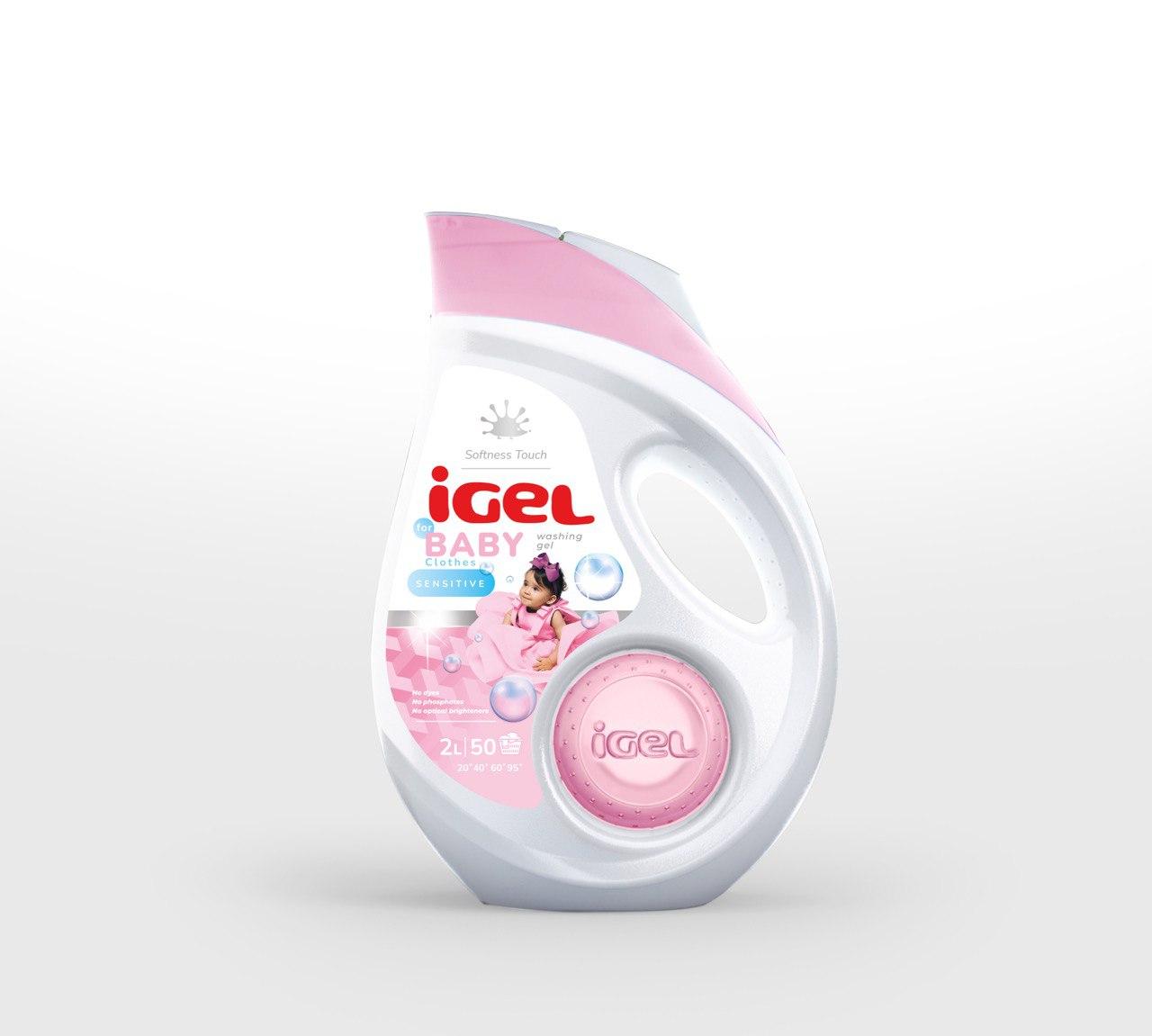 Гель для прання IGEL BABY SENSITIVE  2 л.
